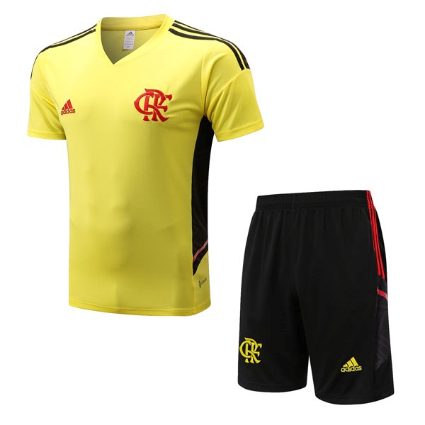 Maglia Formazione Flamengo Set Completo 22/23 Giallo